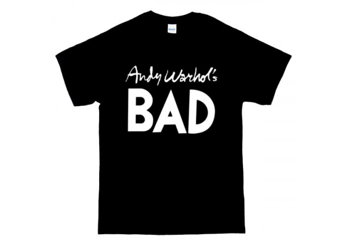 カルト映画 Andy Warhol's Bad（アンディ・ウォーホルのBAD） デボラ・ハリー着用 復刻デザイン ロックTシャツ
