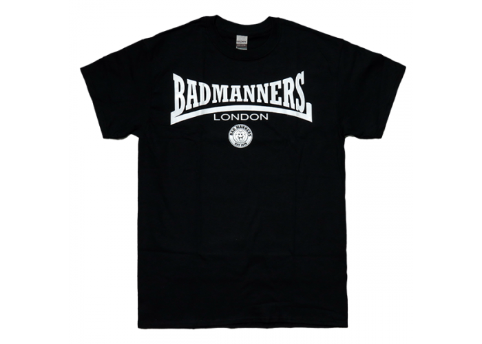 Bad Manners （バッド・マナーズ） Lonsdale （ロンズデール） 風ロゴ SKA 2トーン スカTシャツ