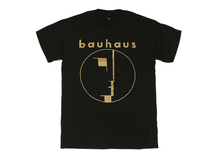 Bauhaus（バウハウス） シンボルロゴＴシャツ 黒