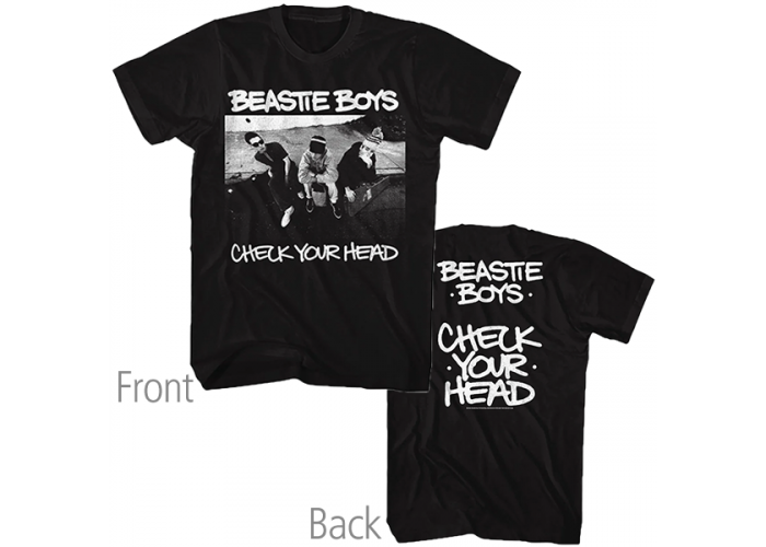 Beastie Boys（ビースティ・ボーイズ）Check Your Head 両面プリント・バンドTシャツ ヒップホップ
