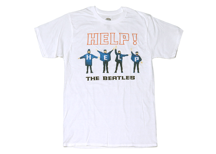 The Beatles（ビートルズ）公式 HELP Tシャツ