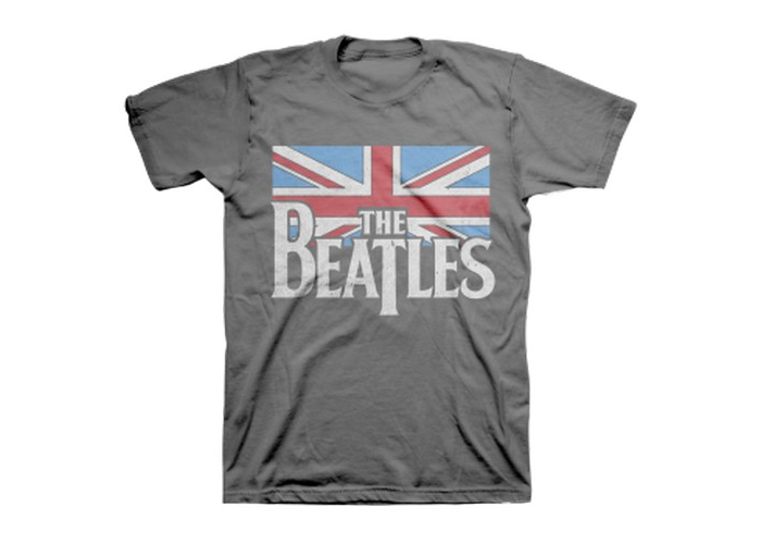 The Beatles（ビートルズ）公式 ユニオンジャック・ロゴTシャツ