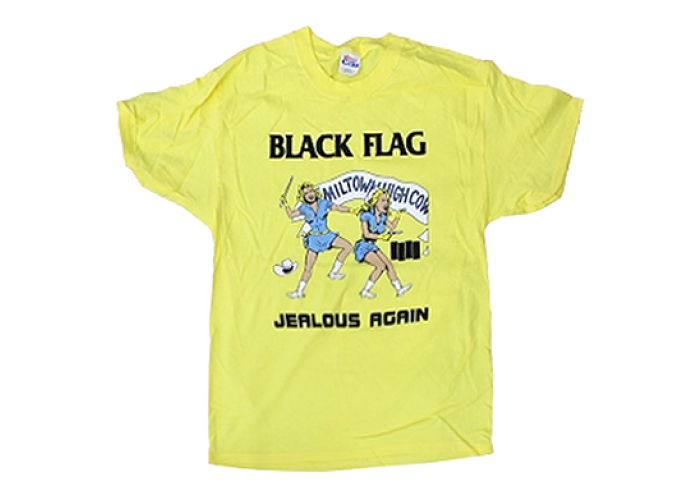 Black Flag（ブラック・フラッグ）Jealous Again ジェラス・アゲイン パンク ロックＴシャツ #5
