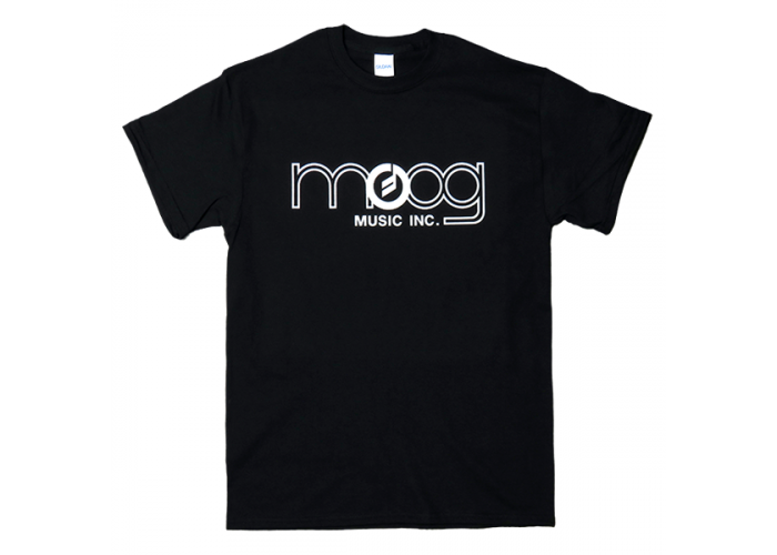 Moog（モーグ） 70s ヴィンテージロゴ The Chemical Brothers着用 ロゴTシャツ