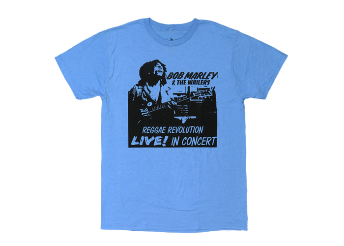 Bob Marley（ボブ・マーリー）Reggae Revolution Live in Concert フライヤー・デザインTシャツ レゲエ