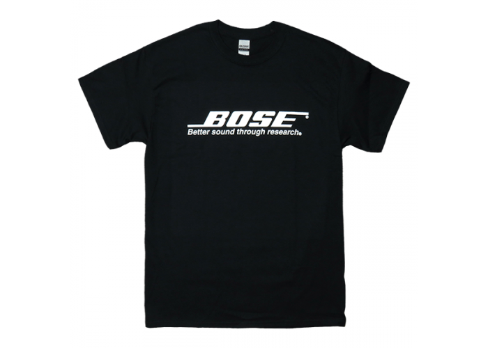Bose（ボーズ） スピーカーブランドロゴ クラブ／DJ Tシャツ ブラック