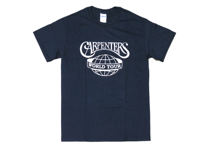 Carpenters（カーペンターズ） ロゴＴシャツ #2 World Tour ネイビー 2XL～4XL ラージサイズ取寄せ商品