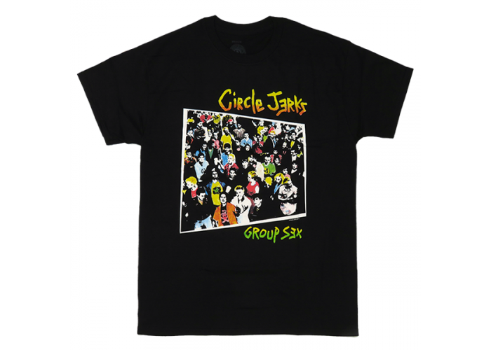 Circle Jerks（サークル・ジャークス）1stアルバム『グループ・セックス』ジャケット・デザインTシャツ