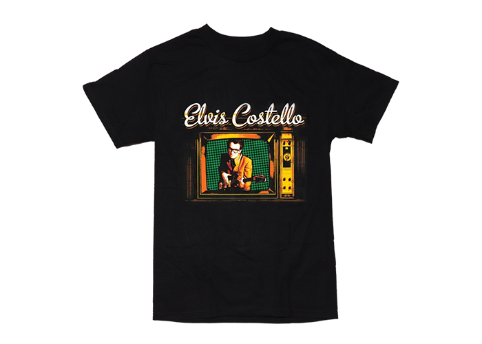 Elvis Costello（エルヴィス・コステロ） Detour 2015 バンドTシャツ #4 デッドストック 廃版