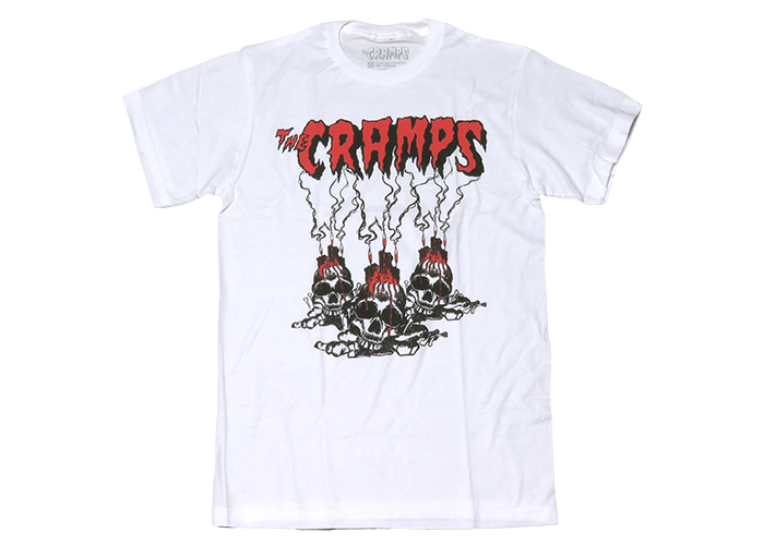 The Cramps（クランプス） バンドTシャツ #7 Voodoo Skulls 廃版