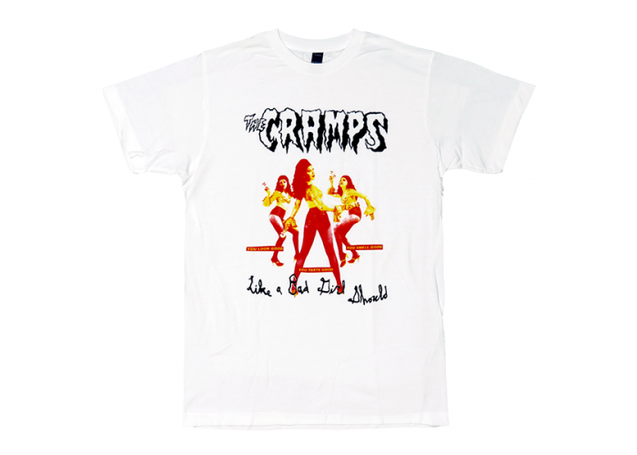 The Cramps （ザ・クランプス） Like A Bad Girl Should デザイン バンドTシャツ #10 廃版