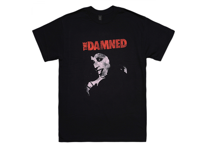 The Damned（ザ・ダムド）The Devil バンドTシャツ かすれ デイヴ・ヴァニアン UKパンク 悪魔