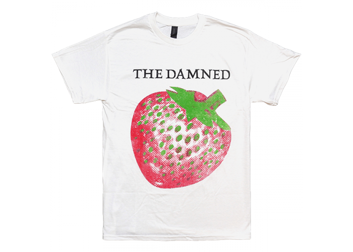 The Damned（ザ・ダムド）Strawberries イチゴ バンドTシャツ ポップパンク
