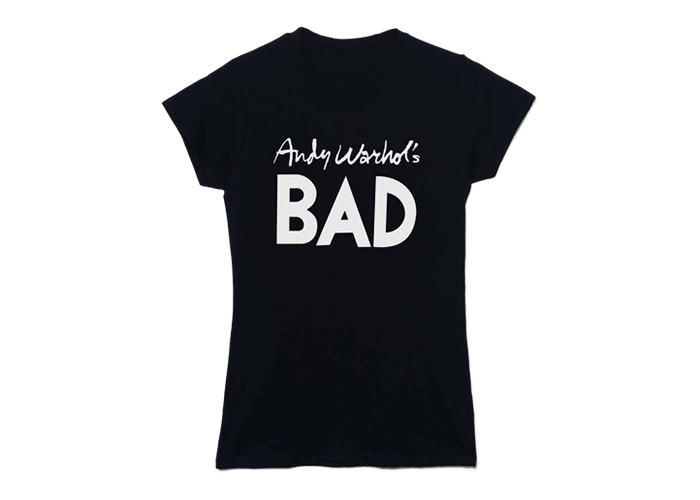 カルト映画 Andy Warhol's Bad（アンディ・ウォーホルのBAD） デボラ・ハリー着用 復刻デザイン ロックTシャツ レディス