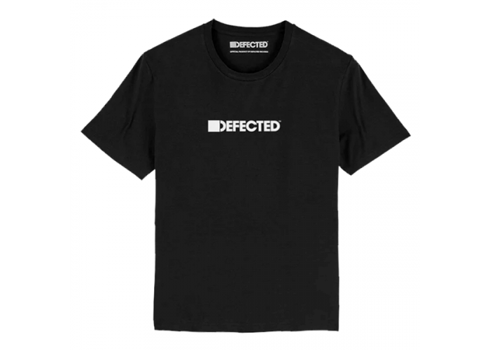 Defected Records （ディフェクテッド） ディープハウス クラブDJ 定番ロゴTシャツ ブラック
