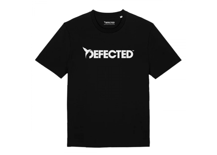 Defected Records （ディフェクテッド） × イビザ Ushuaia（ウシュアイア） コラボ ロゴTシャツ ブラック IBIZA