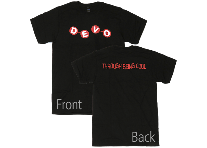 Devo（ディーヴォ）ロゴＴシャツ Through Being Cool