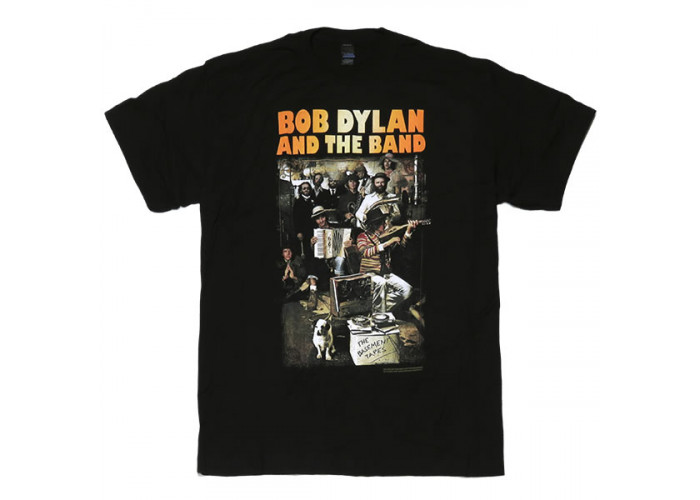 Bob Dylan and The Band（ボブ・ディラン・アンド・ザ・バンド）『地下室(ザ・ベースメント・テープス)』バンドTシャツ ジャケットデザイン