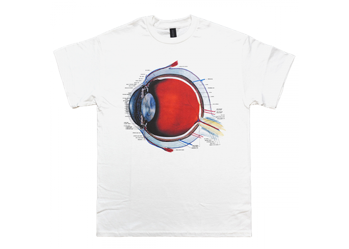 Nirvana カート・コバーン着用 眼球解剖図Tシャツ 90sヴィンテージ復刻 Eye 目玉 レアデザイン