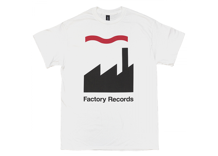 Factory Records（ファクトリー・レコード）レーベル・ロゴTシャツ Joy Division ピーター・サヴィル [再入荷]