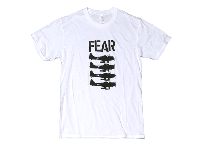 Fear（フィアー）Airplane デザインＴシャツ ハードコアパンク