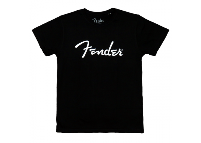 Fender （フェンダー） エレキギター 楽器ブランドロゴTシャツ ブラック