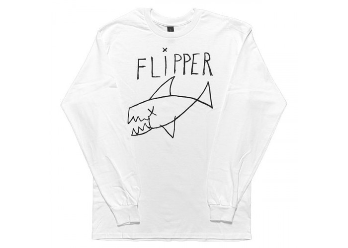 NIRVANA カート・コバーン制作 Cobain Flipper フリッパー 復刻 ロングスリーブTシャツ DIY オルタナ グランジ