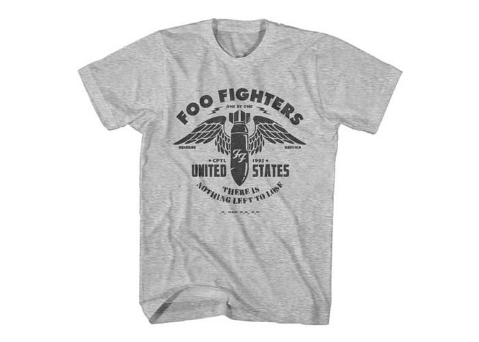 Foo Fighters（フー・ファイターズ） オルタナ グランジ ロックバンドTシャツ #1