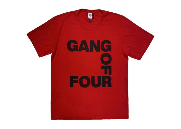 Gang Of Four（ギャング・オブ・フォー）デビューEP ジャケット・デザイン ロゴ バンドTシャツ 復活版 ポストパンク