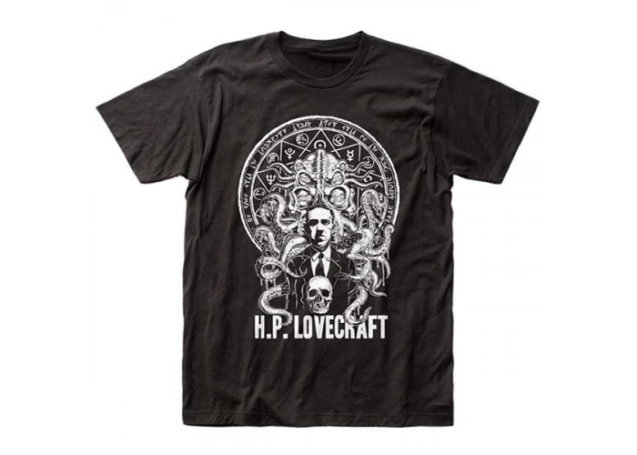 H.P. Lovecraft（ラブクラフト） Tシャツ カルトホラー作家  クトゥルー #1 廃番希少品 デッドストック
