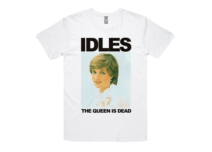 IDLES （アイドルズ） Reigns" バンドTシャツ #2 UKポスト・パンクの雄 ダイアナ妃 廃版デッドストック 在庫限り