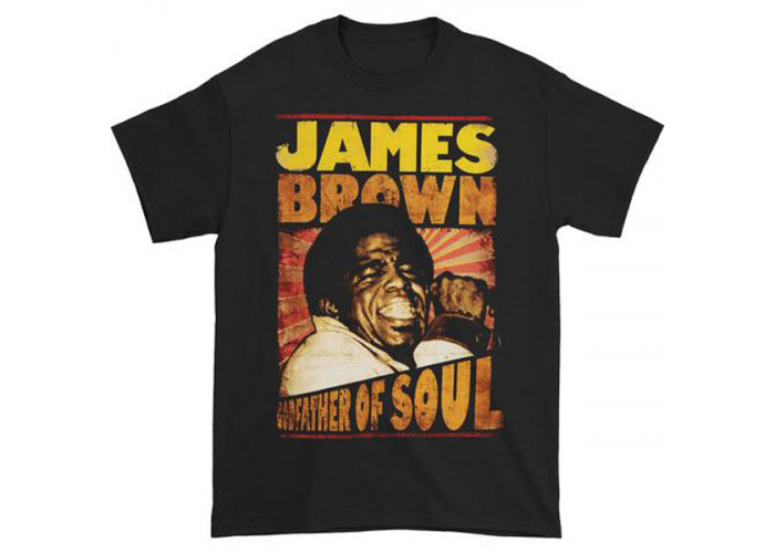 James Brown（ジェームス・ブラウン）ファンクの帝王 "Godfather of Soul" ソウル ファンク Tシャツ