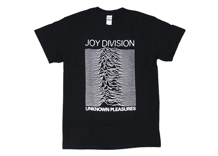 Joy Division（ジョイ・ディヴィジョン） Unknown Pleasures Peter Saville（ピーター・サヴィル）  ポスター版デザインTシャツ #2