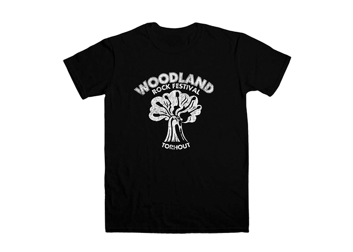 ジョーン・ジェット着用 ウッドランド・ロック・フェスティバル パンク 復刻デザインTシャツ