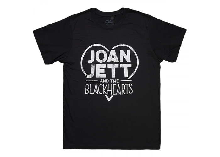 Joan Jett & The Blackhearts（ジョーン・ジェット&ザ・ブラックハーツ）バンド・ロゴTシャツ Runaways ランナウェイズ 