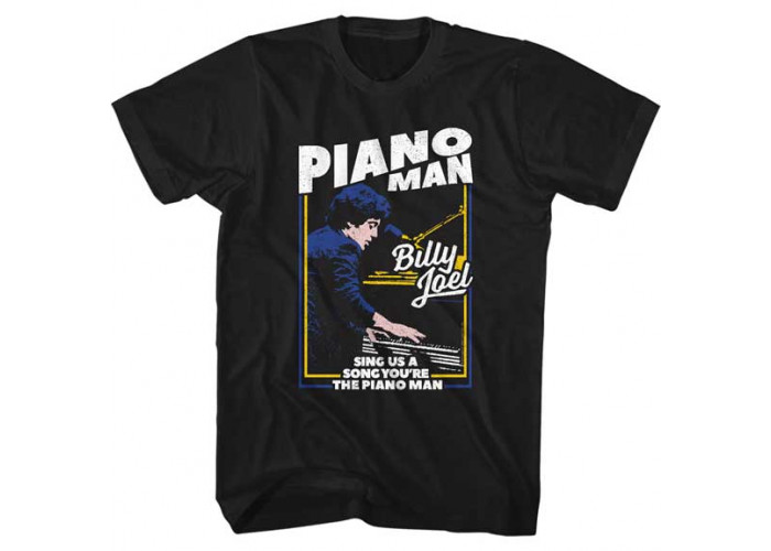 Billy Joel（ビリー・ジョエル）Piano Man ピアノマン ロックTシャツ
