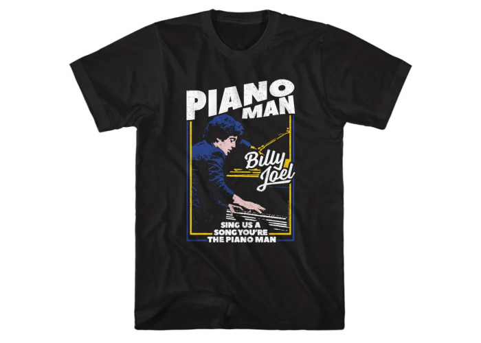 Billy Joel（ビリー・ジョエル）Piano Man ピアノマン ロックTシャツ