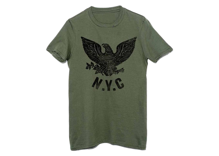 ジョーイ・ラモーン着用 NYC Eagle 復刻デザインTシャツ