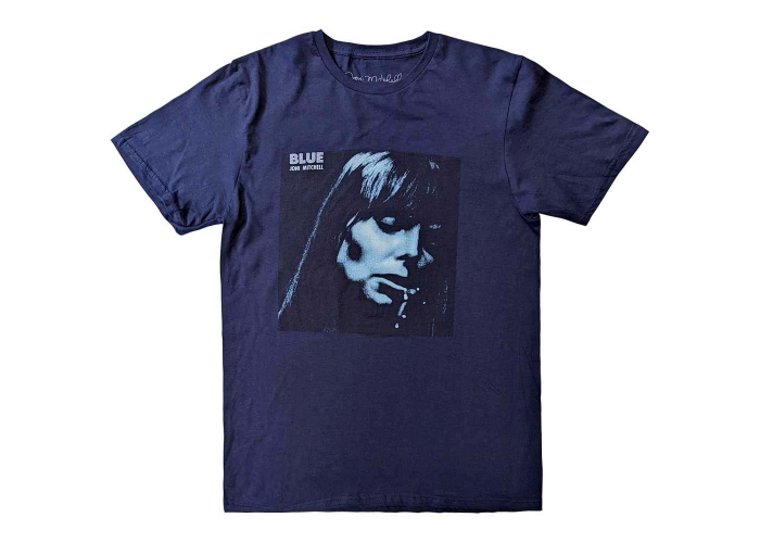 Joni Mitchell（ジョニ・ミッチェル）名盤『Blue（ブルー）』 アルバム・カバーアートTシャツ