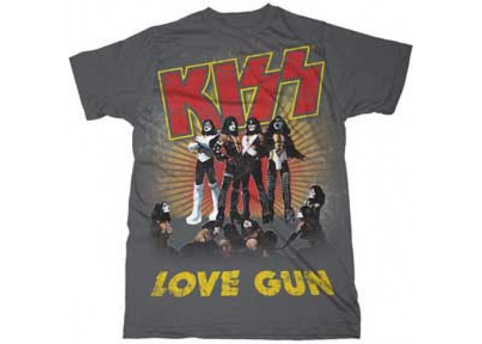 KISS（キッス） Love Gun バンドTシャツ #2