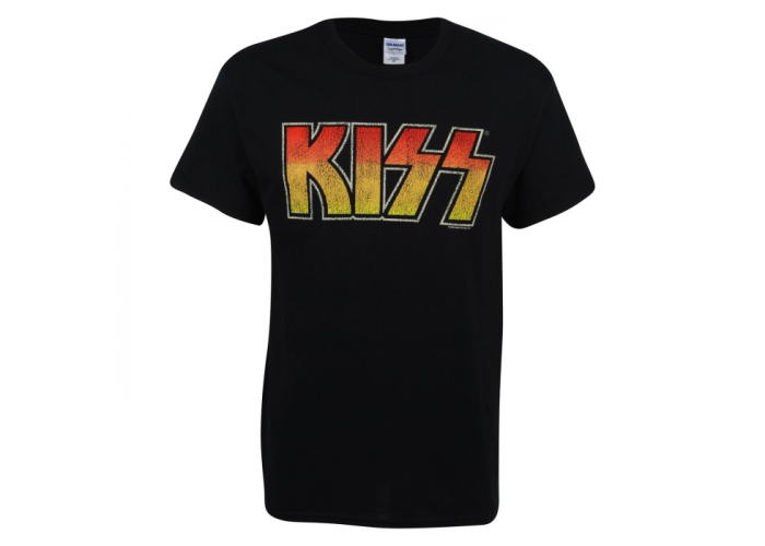 Kiss（キッス） ベーシックロゴ バンドTシャツ #1