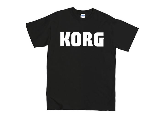 KORG（コルグ） シンセサイザー ロゴTシャツ ハウス テクノ クラブ DJ 