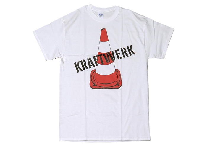 Kraftwerk（クラフトワーク） カラーコーン赤 ジャケットデザイン Tシャツ #1