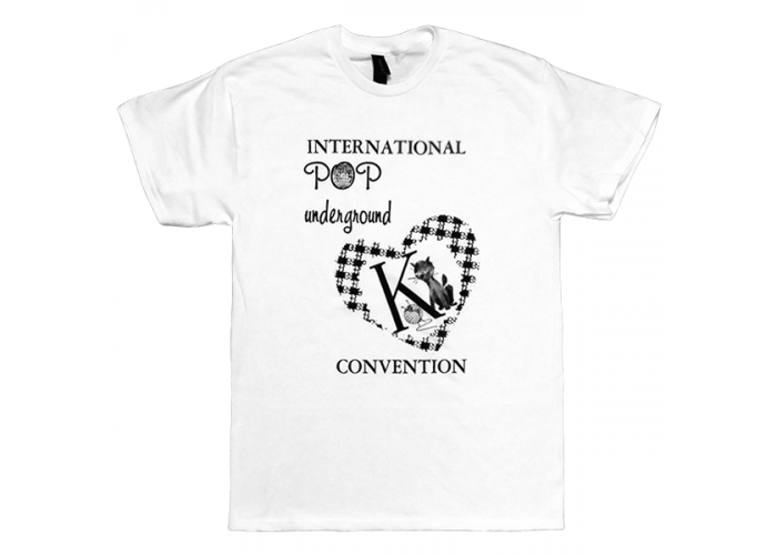 Nirvana カート・コバーン着用 International Pop Underground イベント/フェスTシャツ 90sヴィンテージ復刻 IPU 猫 ネコ