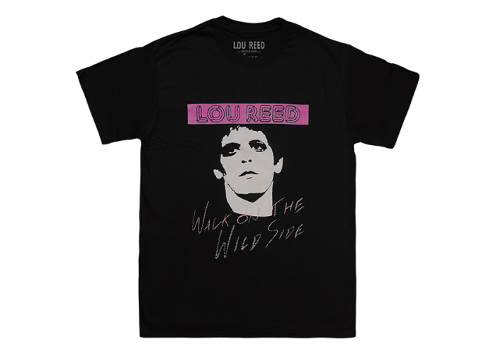 Lou Reed（ルー・リード）ワイルド・サイドを歩け Walk On The Wild Side ロックTシャツ Velvet Underground