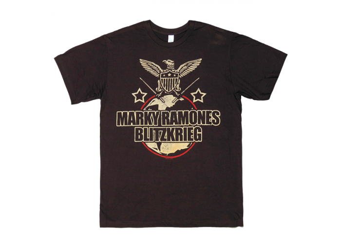 Marky Ramones Blitzkrieg （マーキー・ラモーンズ・ブリッツクリーグ） バンド・ロゴTシャツ
