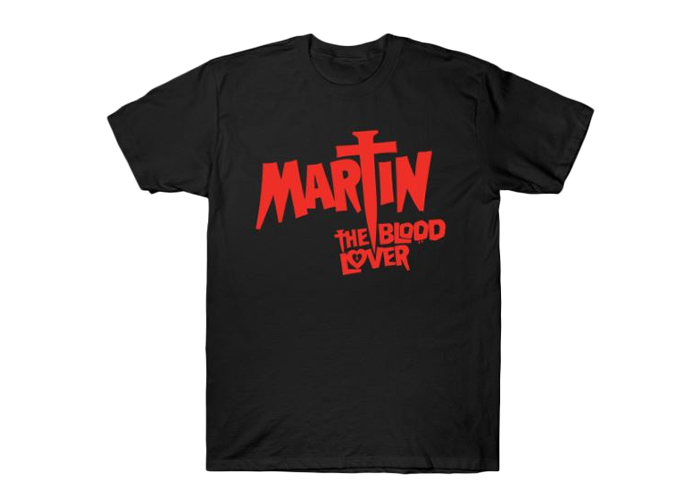 ジョージ・A・ロメロ Martin（マーティン／呪われた吸血少年）70年代 カルト映画 ホラー ロゴTシャツ
