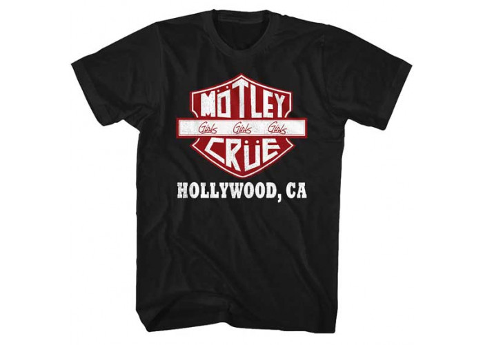 Motley Crue（モトリー・クルー）Crue Sign バンドTシャツ Girls,Girls,Girls ハーレー 野村訓市