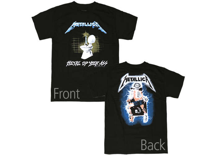 Metallica（メタリカ）ワンオクTAKA着用モデル Metal Up Your Ass 両面プリント バンドTシャツ オフィシャルライセンス 正規品 #3