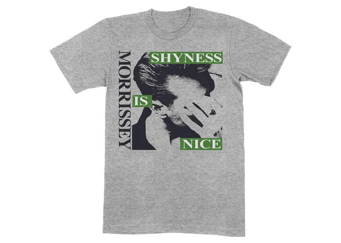 ビートボム Morrissey（モリッシー）“SHYNESS IS NICE” The Smiths（ザ・スミス）バンドTシャツ